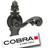 COBRA BERLIN KOVANÉ Povrch: K - kované kovanie, Rozteč: 90 mm, Prevedenie: PZ RE (kľučka pravá/guľa)