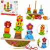 TOOKY TOY Skladačka Balansujúca zvieratá