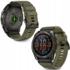 Športový opasok NYLON 26 mm zelený pre Garmin Fenix 8 51 mm /7X/6X Pro/6X/5X