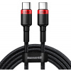 Baseus CATKLF-AL91 USB typu C Power Delivery 2.0 100W 20V 5A, 2m, černý