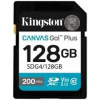 Kingston SDXC Canvas Go Plus Gen4 128GB C10 UHS-I U3 V30 SDG4/128GB