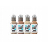 WORLD FAMOUS LIMITLESS - Santucci Skin Tone Set - 4x 30 ml