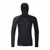 Ortovox 120 COMPETITION LIGHT HOODY W black raven XS; Černá triko