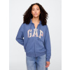 GAP Mikina s logom Modrá XL Modrá Modrá
