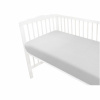 Mušelínové prestieradlo postieľky 60 x 120 NATURE double - šedé Baby Nellys