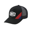 100% šiltovka 100% - CORNESTONE X-Fit Trucker čierna (veľ. UNI)