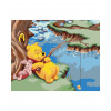 Diamondi Diamantové maľovanie - MACKO PU A PRASIATKO NA RYBÁCH Rámovanie: bez rámu a bez vypnutia plátna, Rozmer: 40x50 cm
