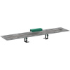 HANSGROHE RainDrain inštalačná sada 120 cm do poteru podlahy, pre vrchné sady sprchových žľabov, 56015180