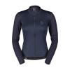 SCOTT Cyklistický dres s dlhým rukávom letný - ENDURANCE 10 L/SL W - modrá M