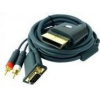 KÁBEL PRE XBOX 360 VGA HD AV LCD/CRT MONITOR