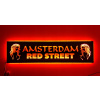 LED tabuľa AMSTERDAM RED STREET nad posteľ s podsvietením kabíny TIR LKW