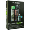 Impregnácia súpravy na starostlivosť o odevné odevy kvapaliny 635 ml (Grangers CL Clothing Washing and Impregnation Set)