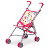 MELOBO Detský kočík pre bábiku golfky skladací - s kvietkami a zvieratkami