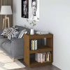 zahrada-XL Knižnica medovo-hnedá 60x35x71 cm masívna borovica 810862