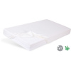 BABYMATEX Prestieradlo nepremokavé s gumičkou Bamboo 70x140 cm biele