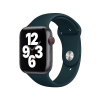 AppleMix Originálny remienok pre Apple Watch Ultra 49 mm / 45 mm / 44 mm / 42 mm - silikónový - smrekovo zelený