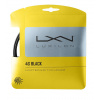 Tenisový výplet Luxilon 4G Black 125 (12,2 m) - Čierny (1.25 mm)