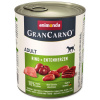 Animonda Gran Carno Adult hovädzie & kačacie srdiečka 800 g