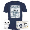 Funko set 76 Harry Potter Hedwig a tričko vel. L