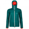 Dámska bunda Ortovox WESTALPEN SWISSWOOL JACKET - tmavo zelená XS