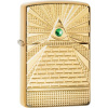 Zippo Armor Swarovski Eye of Providence 24202