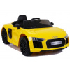 LEAN CARS Elektrické autíčko Audi R8 JJ2198 - žlté - 2x45W - 2x6V7Ah - 2025