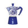 Bialetti Moka Express Dolce&Gabbana modrá 3 šálky