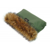Emitex Rukávnik na kočík Luxury SOFT Forest Green