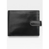 Visconti Pánska Peňaženka z Pravej Talianskej Kože MONZA MZ5 Čierna s RFID Ochrana