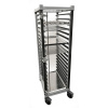 Vozík na prepravu tácok, 18x 600x400 mm, Cambro, 516x783x(H)171mm