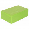 Yoga Block kocka na jógu limetková výška / šírka 7,5 cm - 7,5 cm