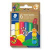 Modelovacia plastelína, sada, STAEDTLER Noris jumbo 842, 6 rôznych farieb