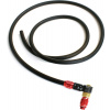 LEZYNE ABS1 PRO FLOOR PUMP HOSE - STD RED/HI GLOSS