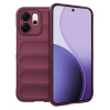 Techsuit - Magic Shield obal pre Oppo Reno14 F / Reno14 FS 5G - bordový