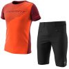 Komplet DYNAFIT Alpine Shirt M Dawn + Transalper DST Shorts M Black Out