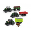 Wiky Traktor s prívesom 17cm,3druhy