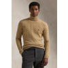 Vlnený sveter Polo Ralph Lauren béžová farba, ľahký, s rolákom, 710876836 XXL