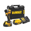 DCF850P2T DEWALT 18V AKU BEZUHLÍKOVÝ RÁZOVÝ UTAHOVÁK 1/4