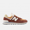 New Balance Unisex hnedé voľnočasové tenisky New Balance U574