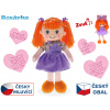 Mikro trading Panenka Rozárka - 35 cm - česky mluvící - zrzka