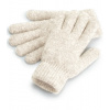 Beechfield Pletené rukavice B387 Almond Marl one size