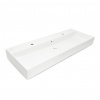 Swiss aqua technologies Umyvadlo SAT Infinitio 121,4x46,9 cm dva otvory pro baterii SATINF12046