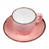 IRIS DOTS ružová šálka s podšálkou Veľkosť: 7cl na ESPRESSO