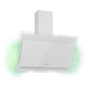 Klarstein Mirage 90, digestor, 90 cm, nástenný, 550 m³/h, A++, dotykový panel, RGB svetlo, biely (CGCH3-Mirage90-WH)