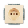 Zásuvka jednonásobná, krémová, ABB Swing / Swing L 5518G-A02349 C1