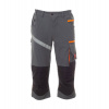 PAYPER NEXT 4W PIRATE S00256-P060 / Strečové pracovné trojštvrťové nohavice do pása - smoke 62