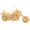 WOODEN TOY / WCK WOODEN TOY , WCK 3D puzzle Motorka Harley Davidson