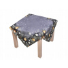 Forbyt Vianočný obrus Ihličie a banky CYH5918C 85x85 cm