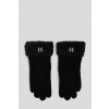 RUKAVICE KARL LAGERFELD K/SADDLE SP FF GLOVE BLACK