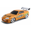 Autíčko na diaľkové ovládanie RC Brian's Toyota Supra Fast & Furious Jada oranžové dĺžka 18,5 cm 1:24